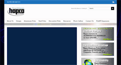 Desktop Screenshot of hapco.com